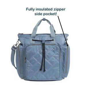 LUG Bustle Convertible Tote / Shoulder Bag / Top Handle Bag - Blue Moon